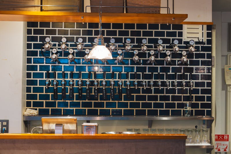 Corporate catering buffet setup